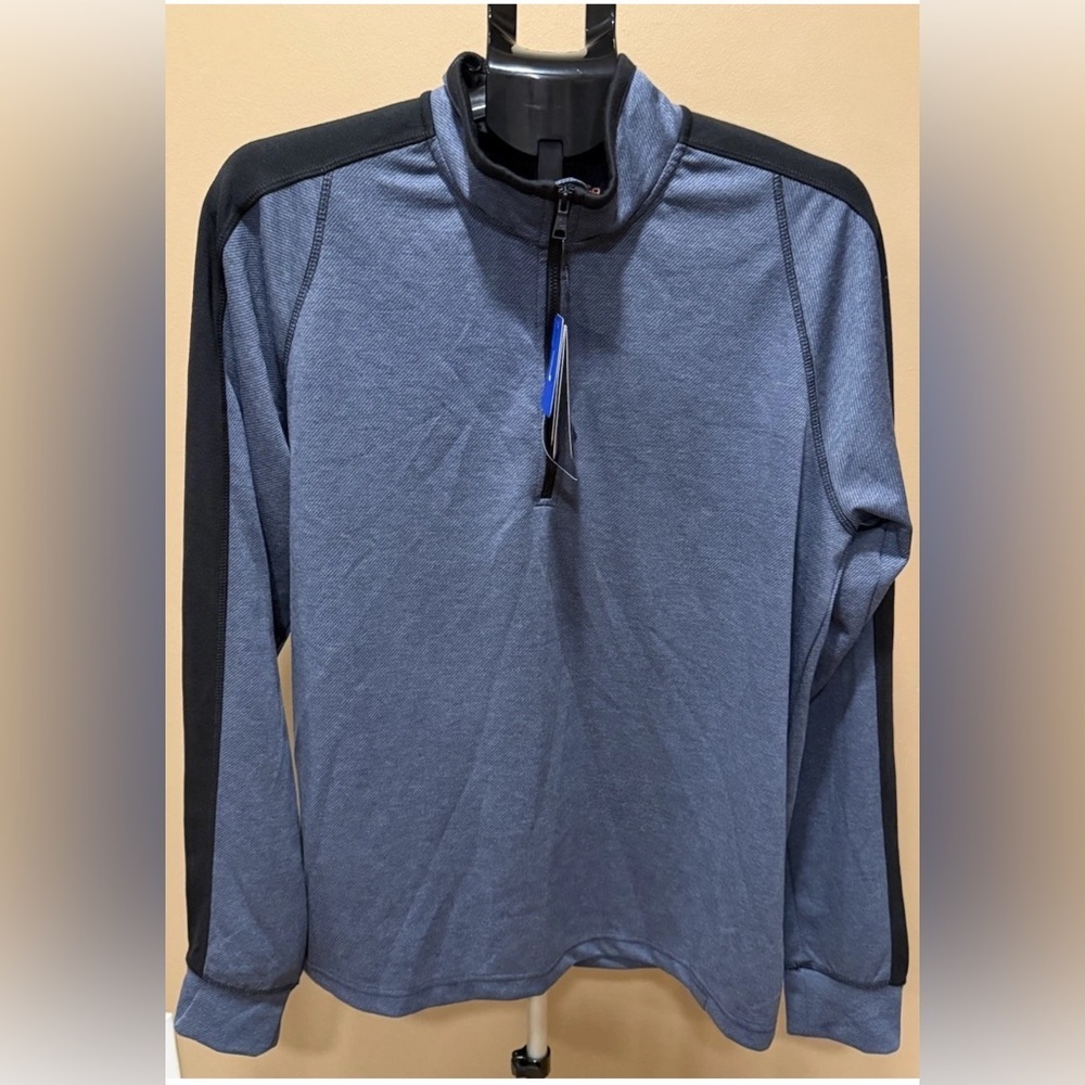 NWT Hawke & Co Men’s Quarter Zip Sweatshirt L